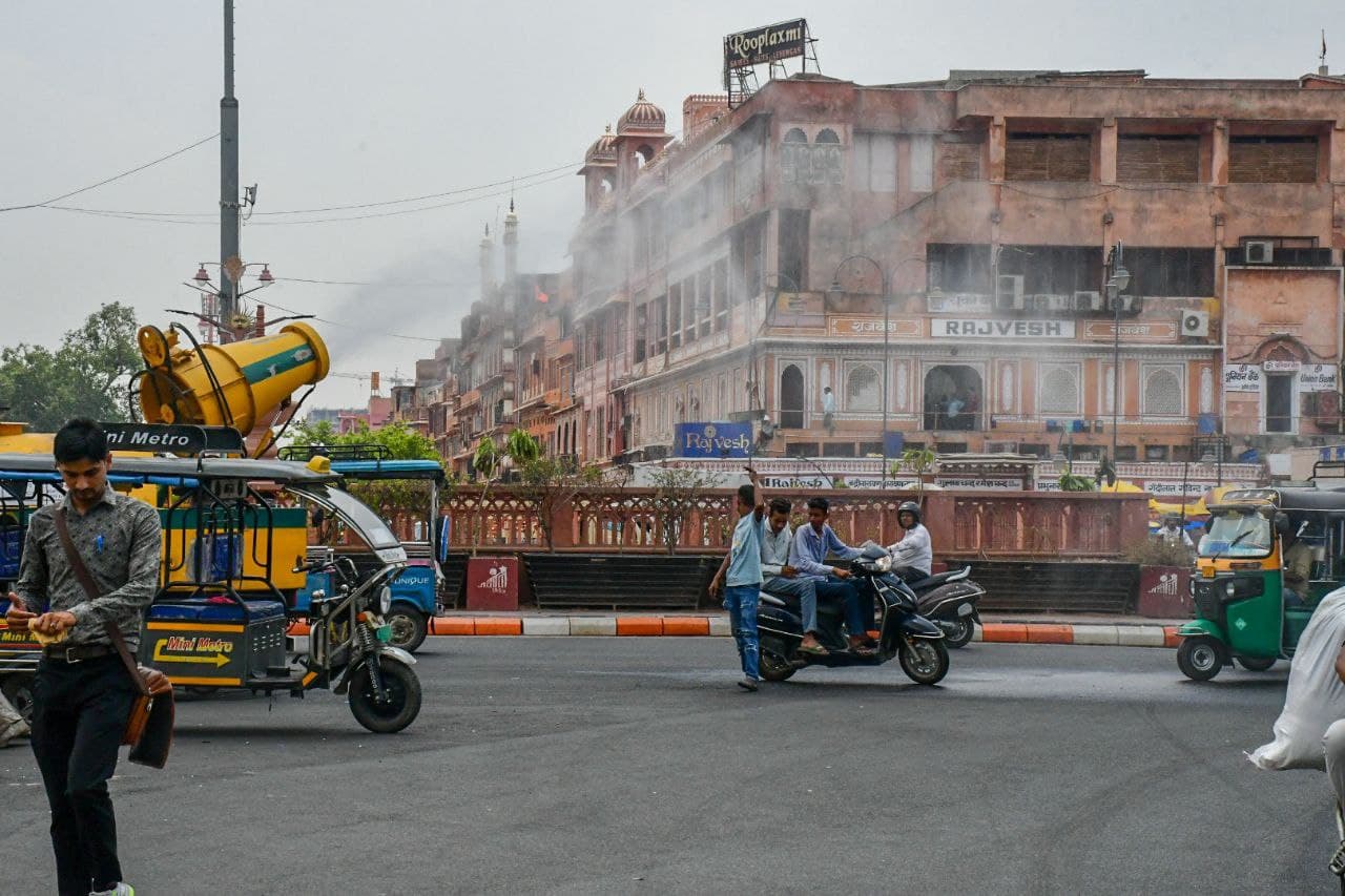 Hot summer day in jaipur 