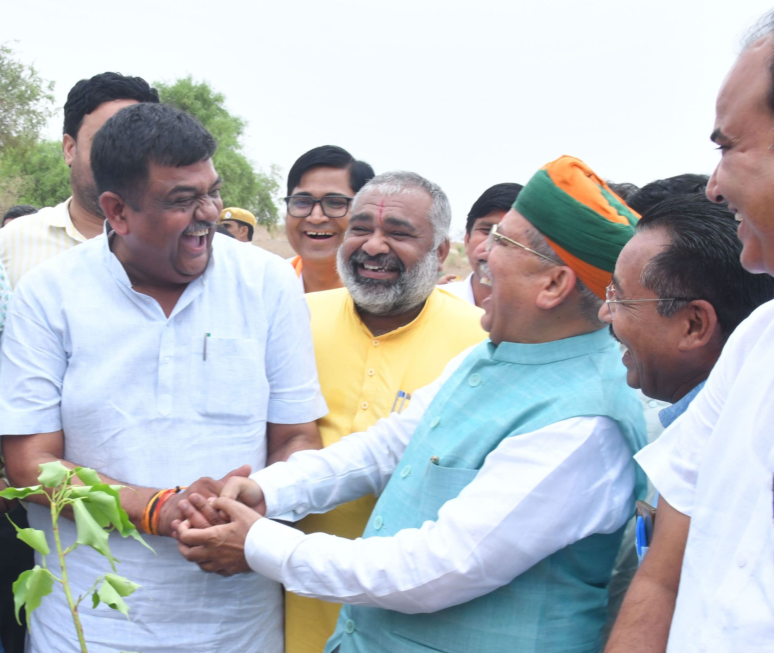 Inauguration of Luv Kush Vatika