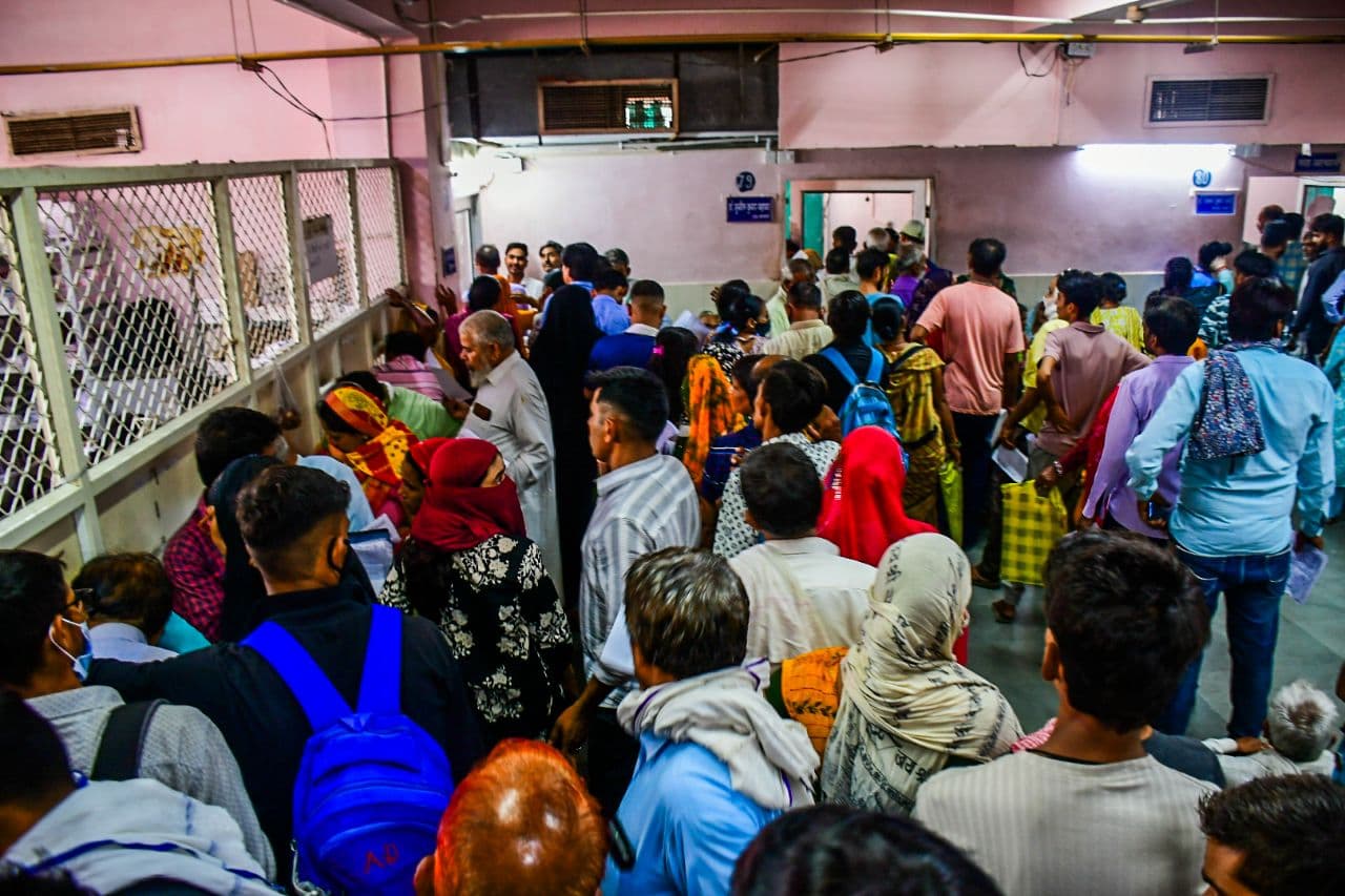 Sms hospital dhanwatri outdoor