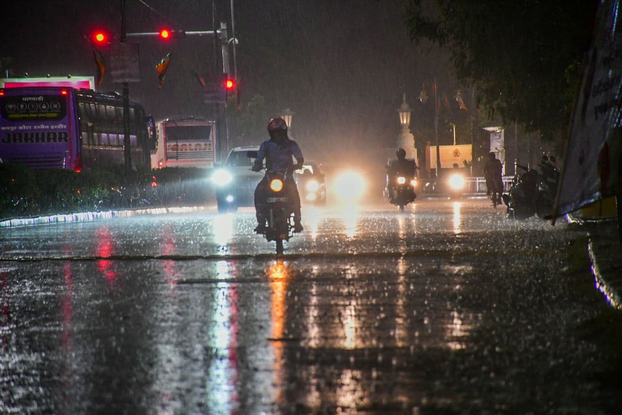 Rainy day in jaipur 