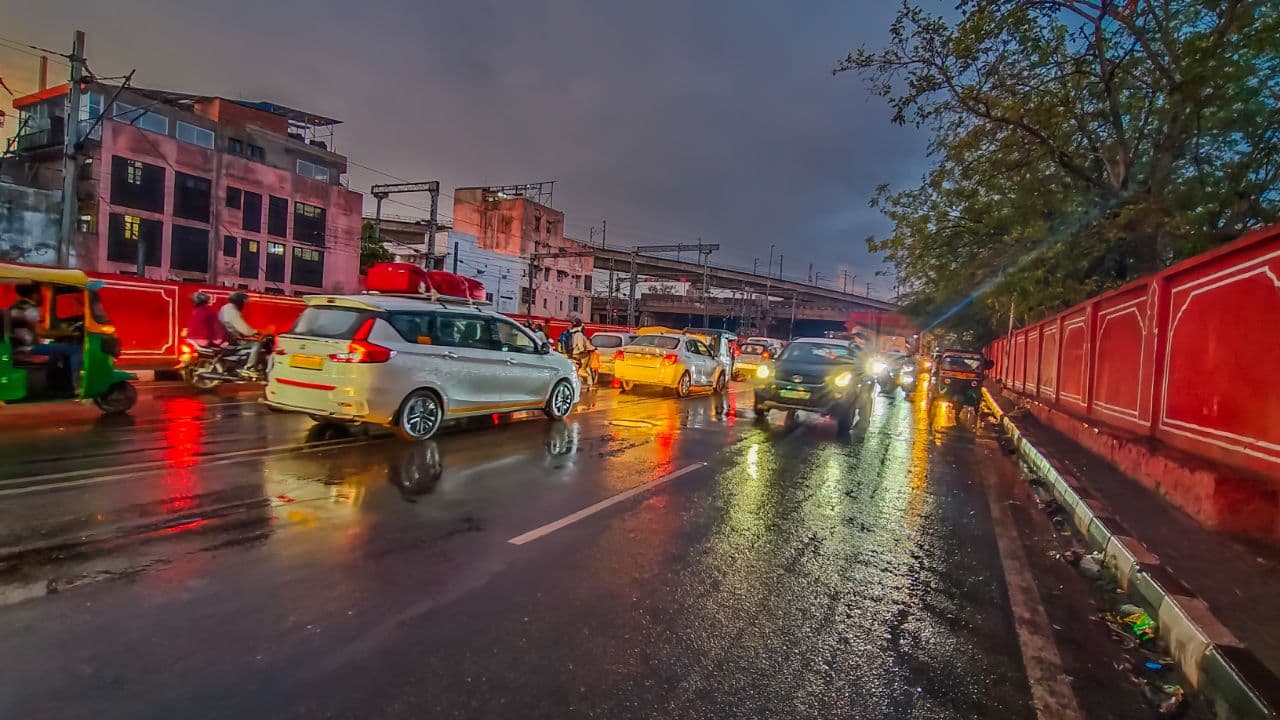 Rainy day in jaipur 