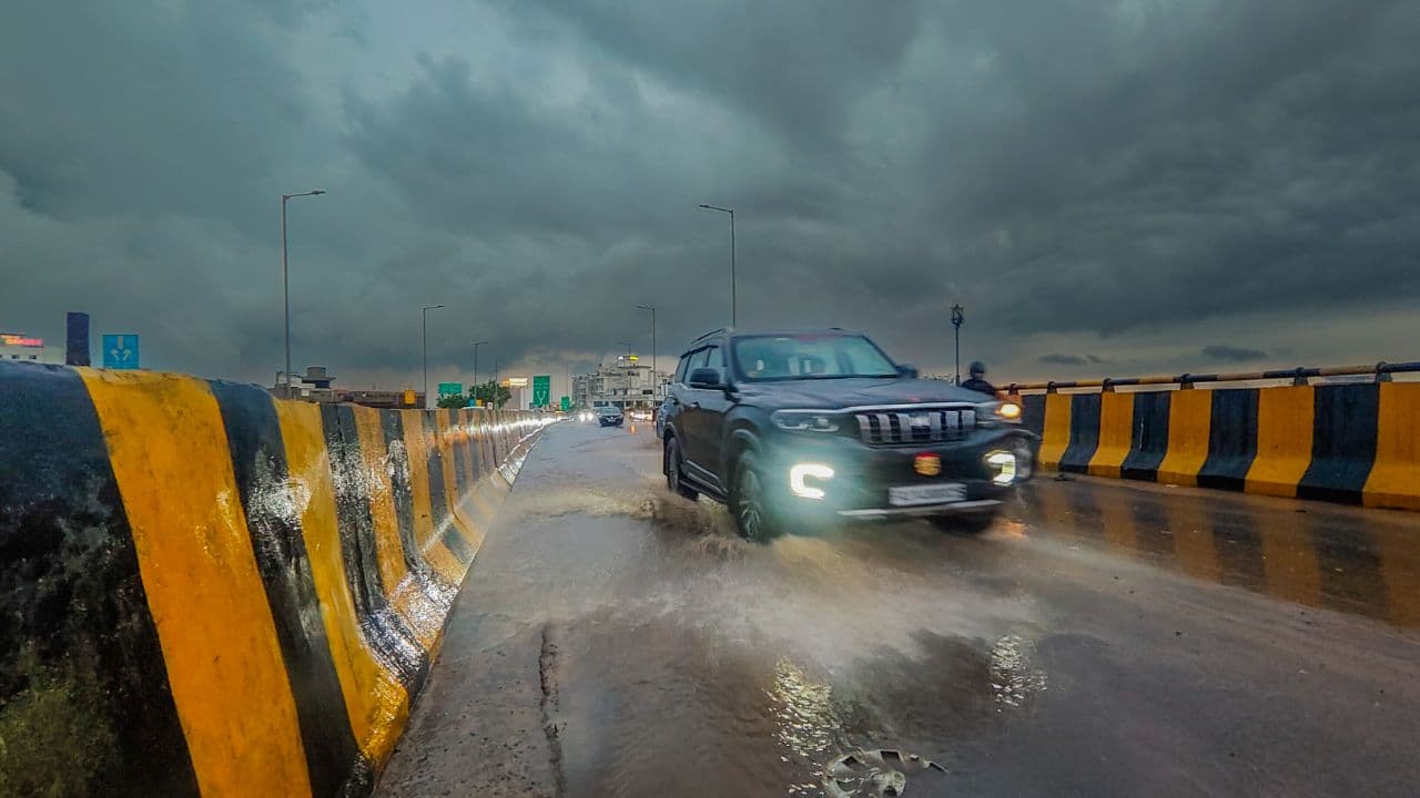 Rain in jaipur 