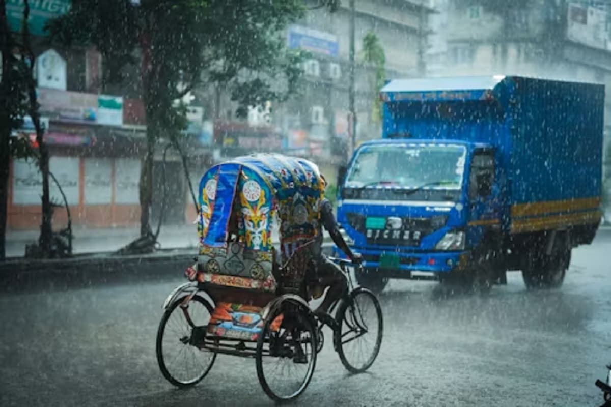 भारी बारिश का अलर्ट (फोटो सोर्स - पत्रिका)
