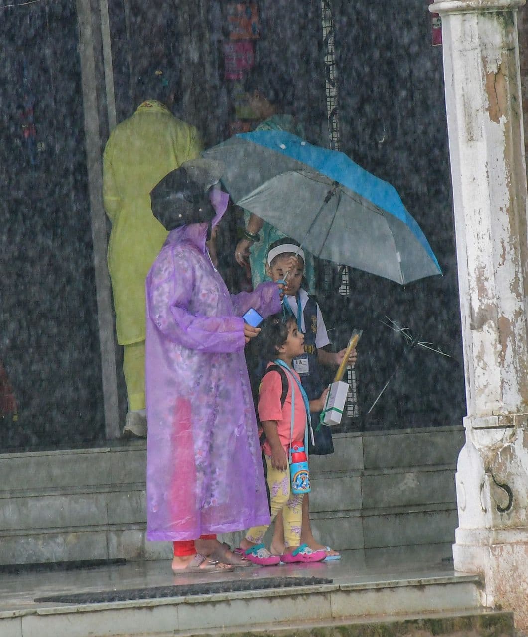 Rainy day in jaipur 