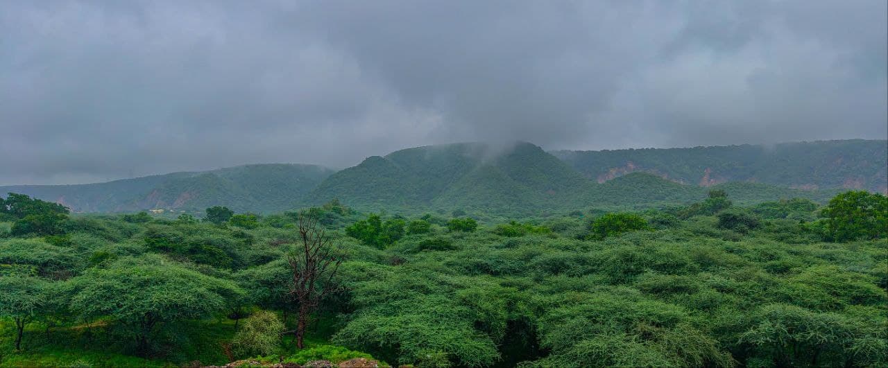 Rainy day in jaipur 