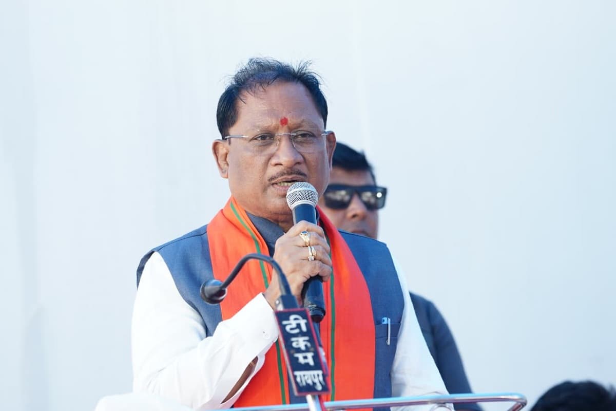 CM साय ने की ये बड़ी घोषणा (फोटो सोर्स- DPR)
