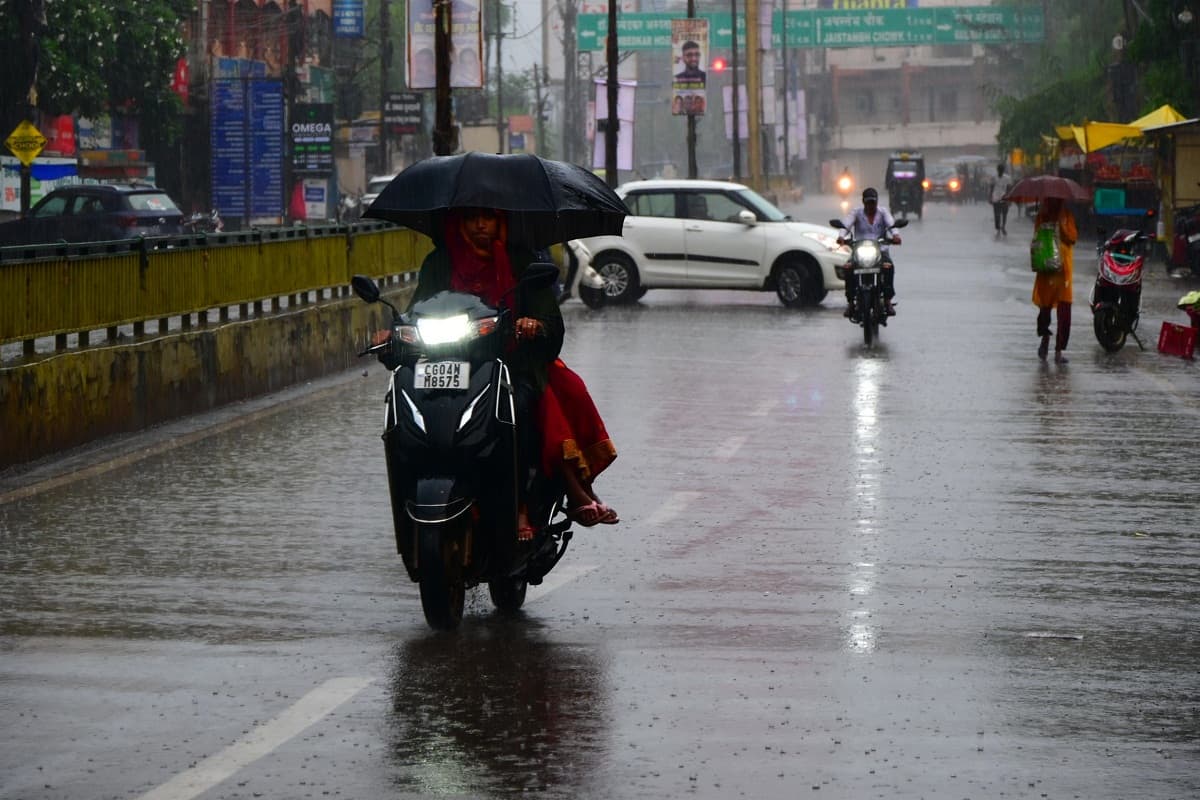 भारी बारिश की चेतावनी (फोटो सोर्स- पत्रिका) 