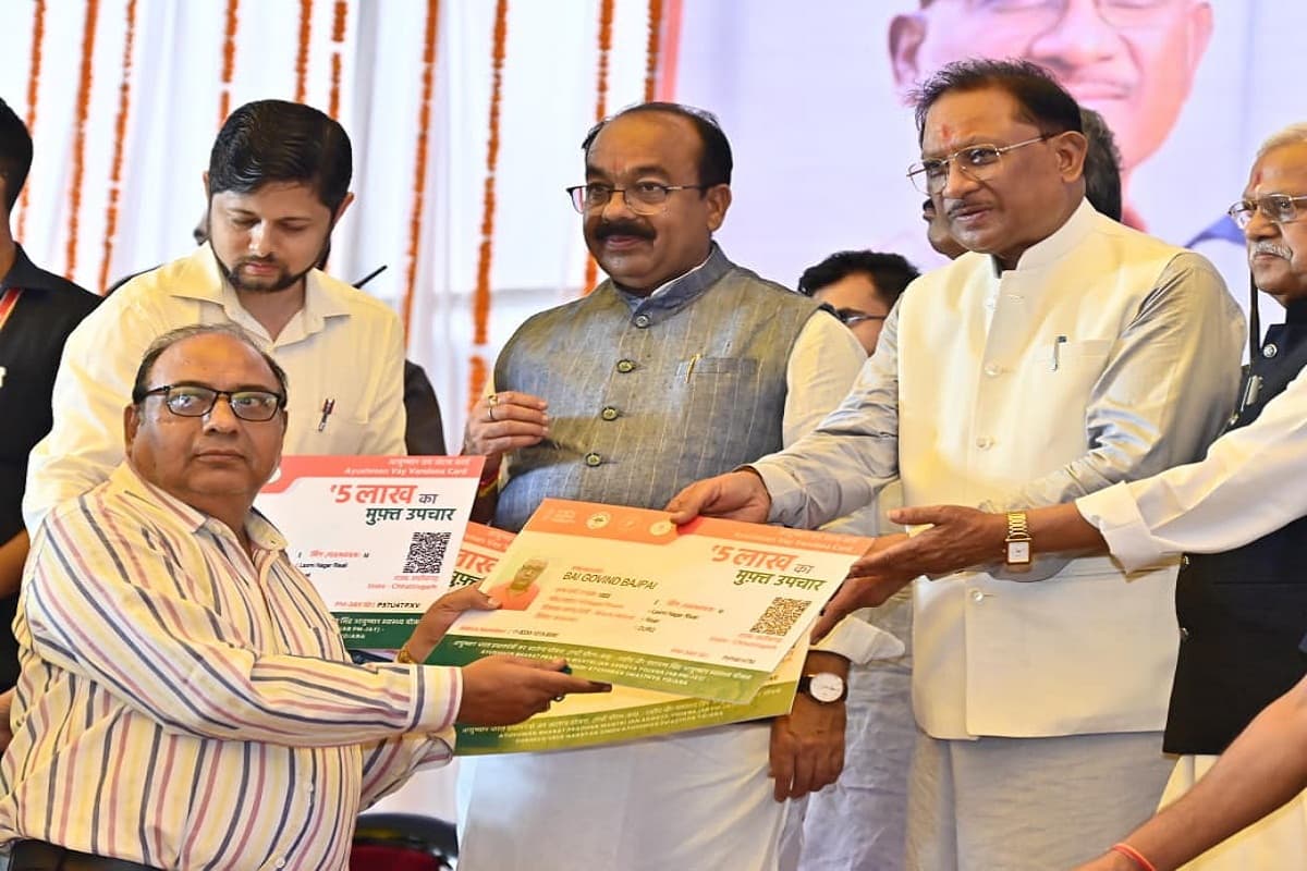 CM साय ने की ये बड़ी घोषणा (फोटो सोर्स- DPR)
